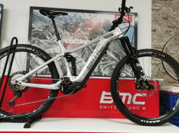 Bmc Speedfox Amp Al One Electric Mountain Bike 2021 Silver