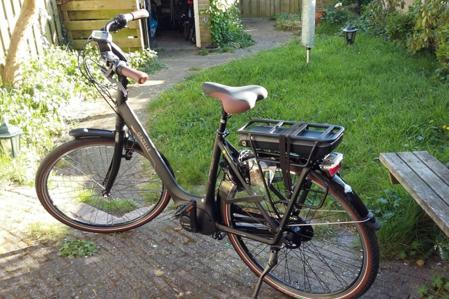 Zeer degelijke Gazelle dames e-bike