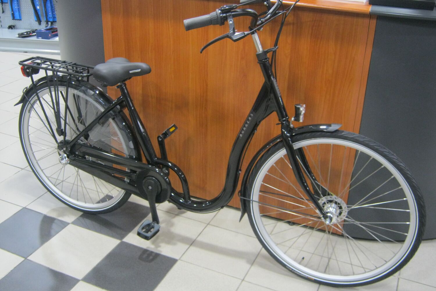 Burgers Lage Instap fiets 46 cm Zwart NIEUWSTAAT!