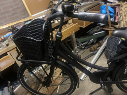 De Gazelle PuurNL T7 Matzwart Transportfiets