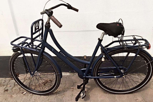 nieuwe Cargo fiets  *  Donker blauw * 28 inch  * Framemaat 56/57