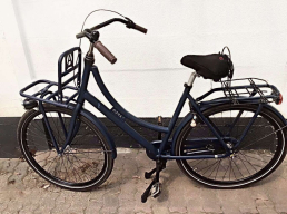 nieuwe Cargo fiets  *  Donker blauw * 28 inch  * Framemaat 56/57