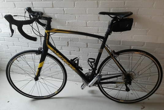Merida Ride 200 zwart geel 58inc frame