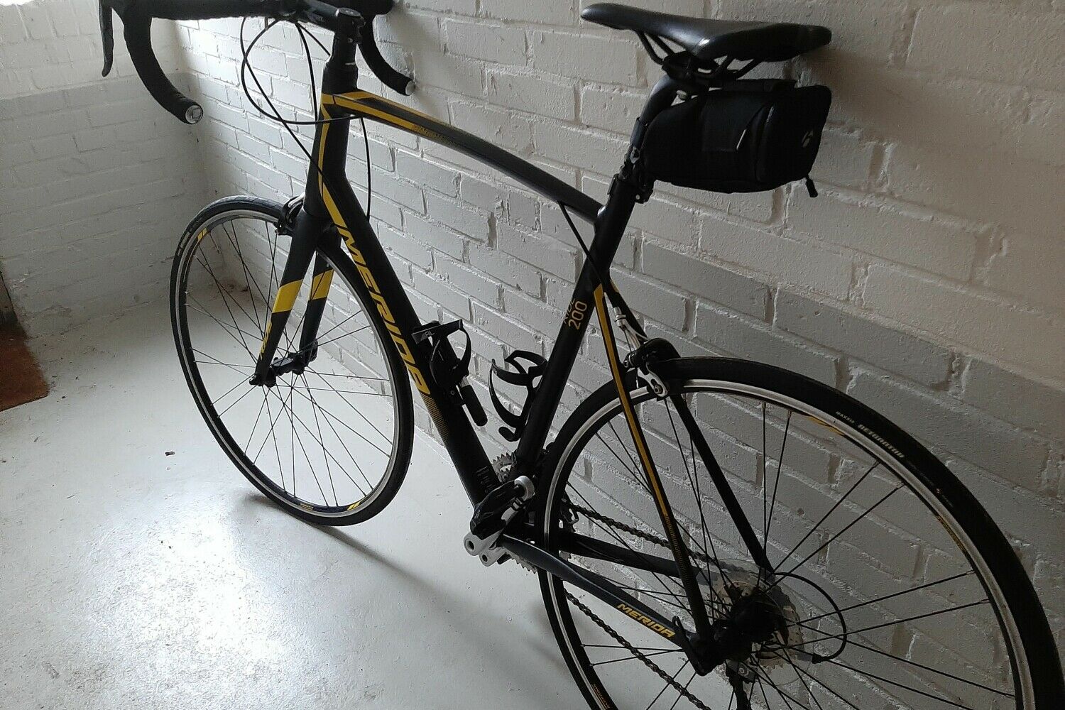 Merida Ride 200 zwart geel 58inc frame